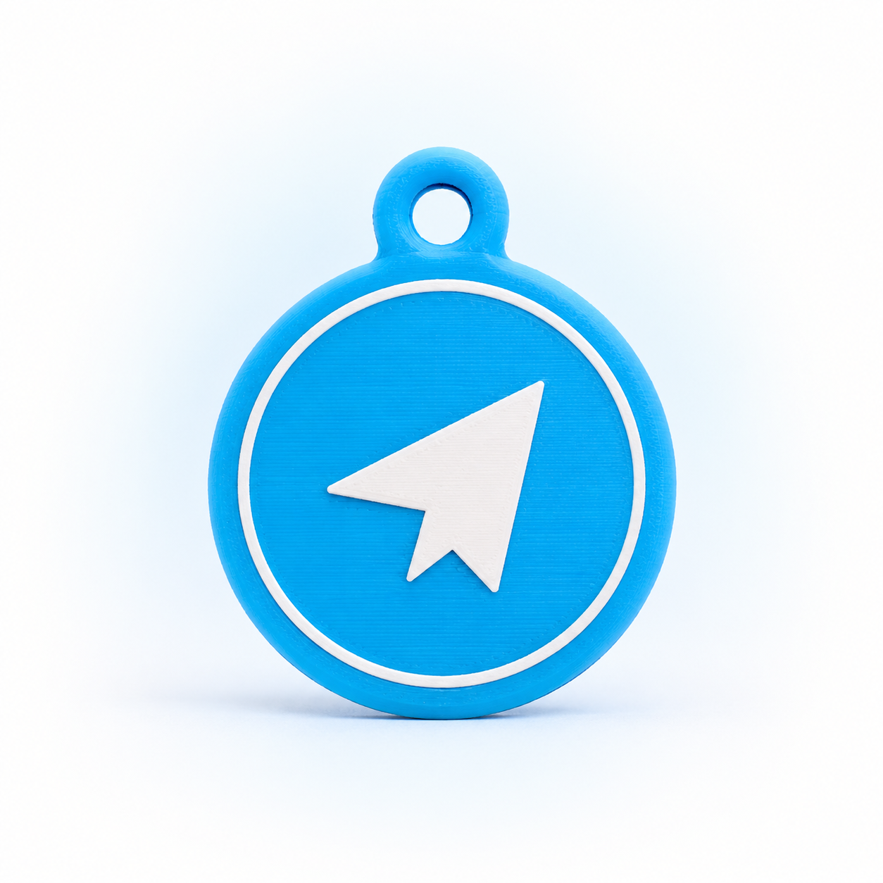 Брелок с логотипом Telegram